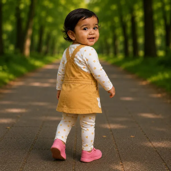 Baby_Girls_Dungaree_And_T_Shirt_Set