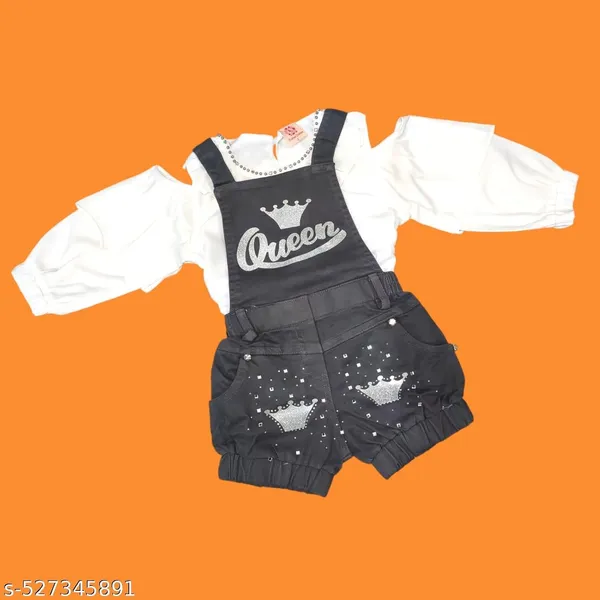 Baby_Girl_Denim_Dungaree_With_Top
