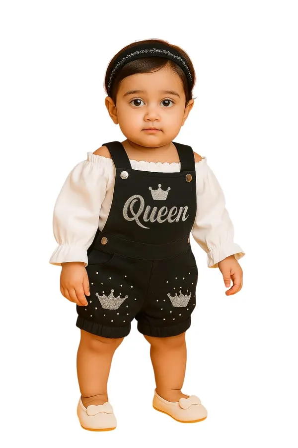 Baby_Girl_Denim_Dungaree_With_Top