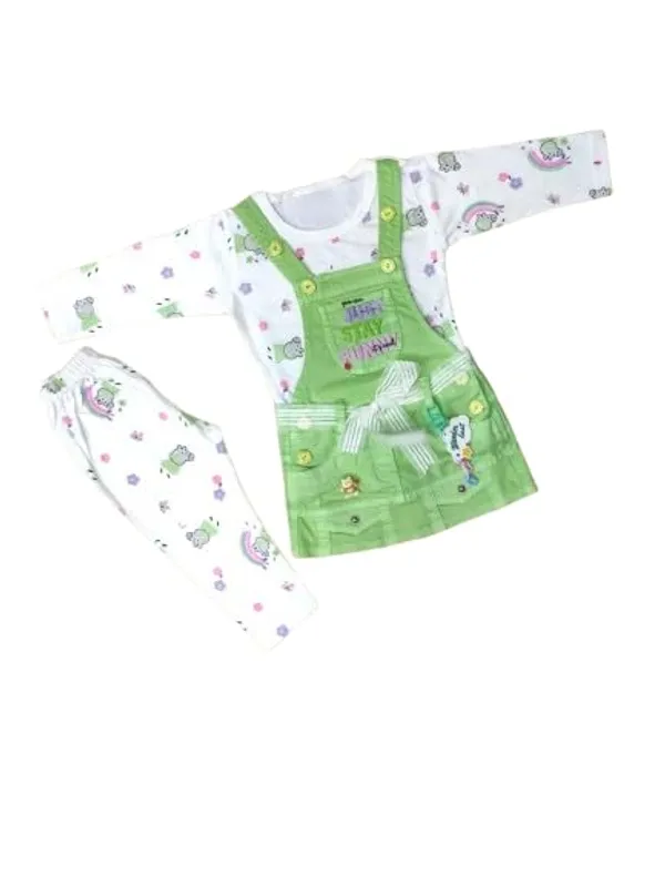Denim_Dungaree_Set_With_Top_And_Leggings_For_Baby_Girls
