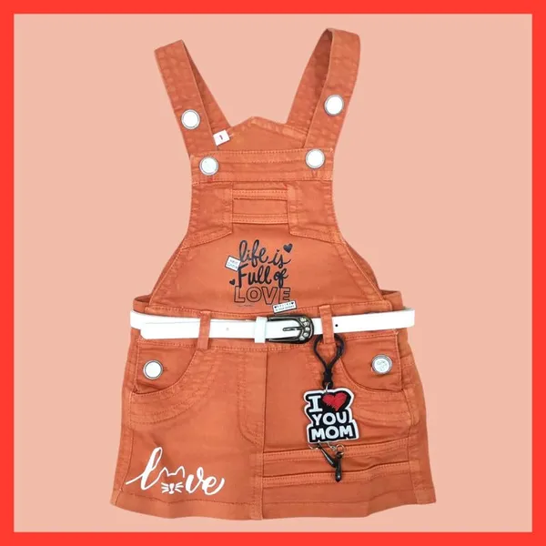 Denim_Dungaree_Set_With_Top_And_Leggings_For_Baby_Girls
