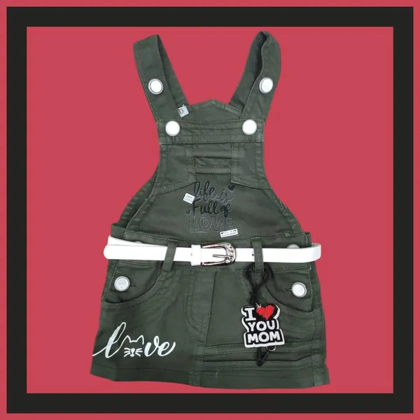 Denim_Dungaree_Set_With_Top_And_Leggings_For_Baby_Girls
