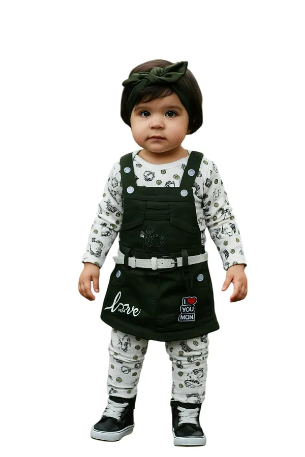 Denim_Dungaree_Set_With_Top_And_Leggings_For_Baby_Girls