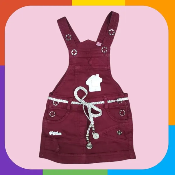 Denim_Dungaree_Set_With_Top_And_Leggings_For_Baby_Girls