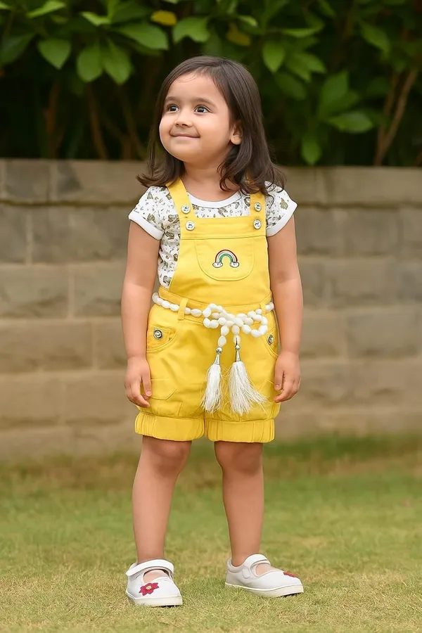 Baby_Girls_Denim_Dungaree_Set_With_Top