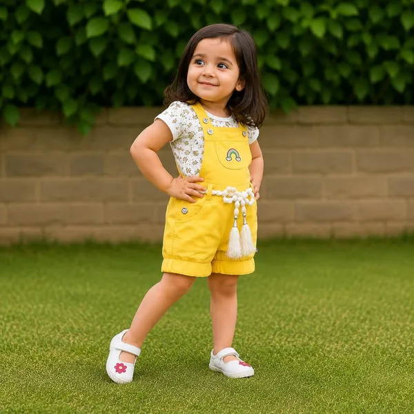 Baby_Girls_Denim_Dungaree_Set_With_Top