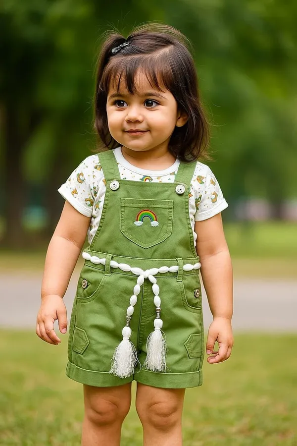 Baby_Girls_Denim_Dungaree_Set_With_Top
