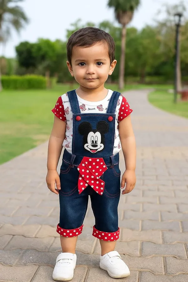 Kids_Dungarees_Half_Sleeves