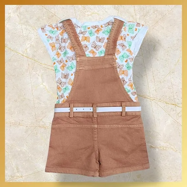 Baby_Girl_S_Cotton_T_Shirt_Denim_Dungaree_Set