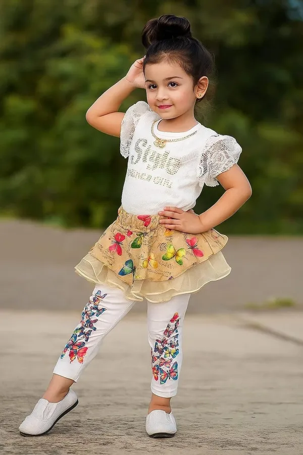 Girls_Skirt_Set_With_Leggings