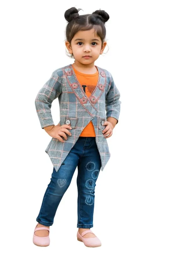 Girls_Denim_Jacket_And_Pants_Set_With_Top