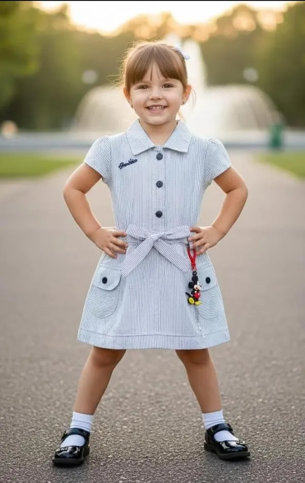 Girls_Cotton_Checkered_Dress