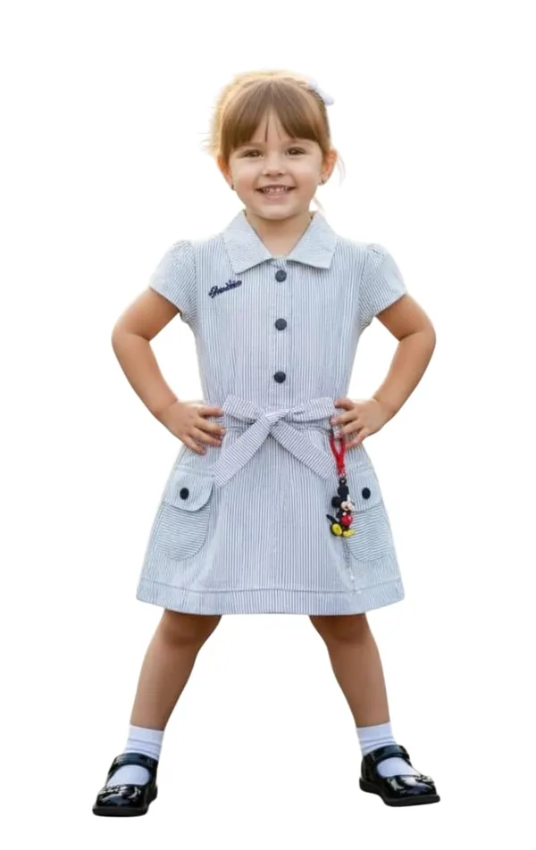 Cotton_Checkered_Frock_For_Girls