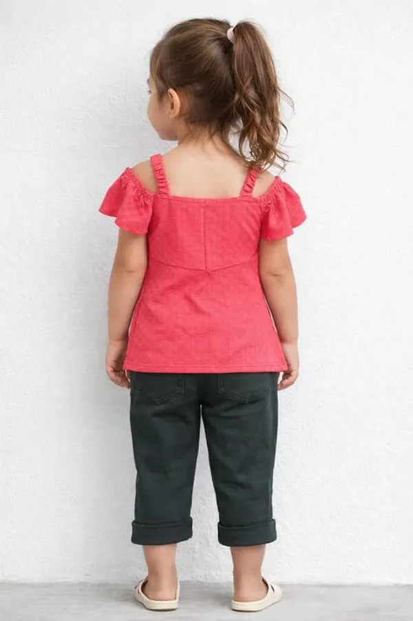 Girls_Viscose_Top_And_Denim_Jeans_Set