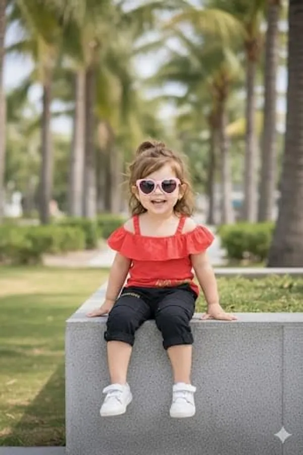 Girls_Viscose_Top_And_Denim_Jeans_Set