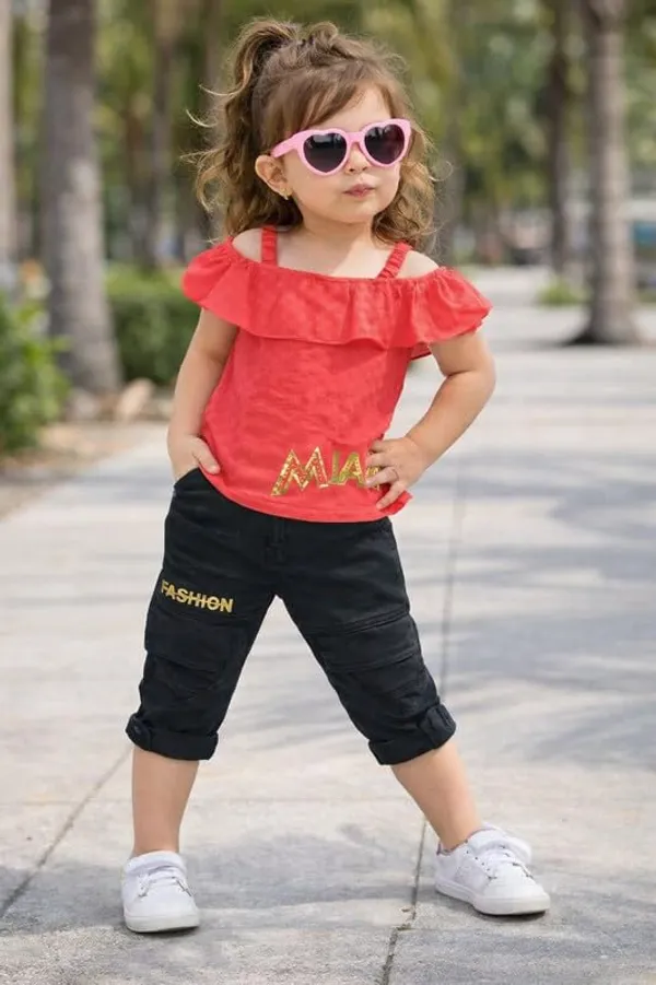 Girls_Viscose_Top_And_Denim_Jeans_Set