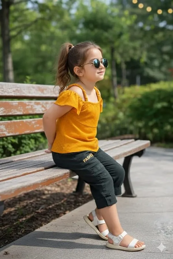 Girls_Viscose_Top_And_Denim_Jeans_Set