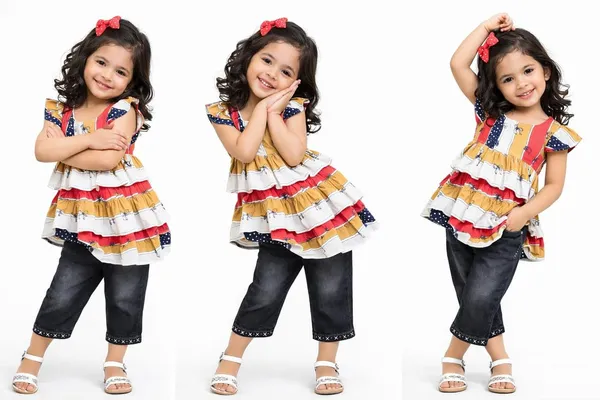 Baby_Girls_Cotton_Blend_Top_Denim_Capri_Set