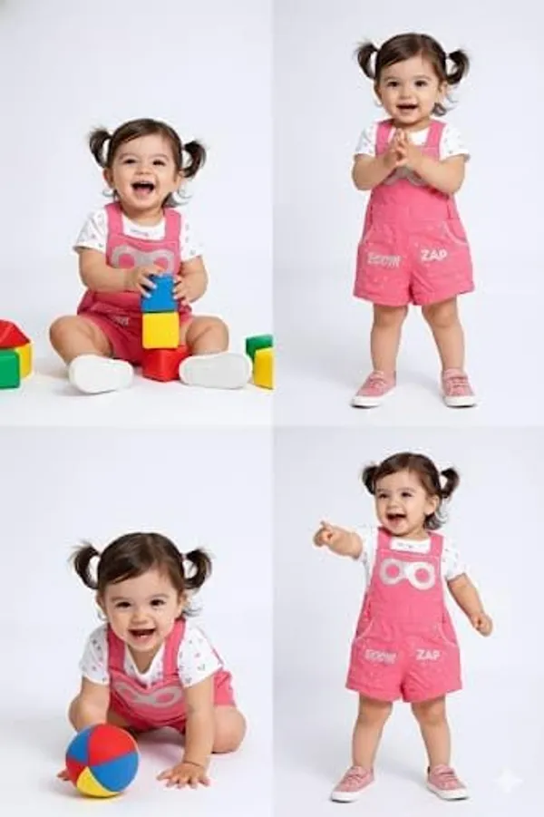 Baby_Girl_Denim_Dungaree_Set_With_Hosiery_Top