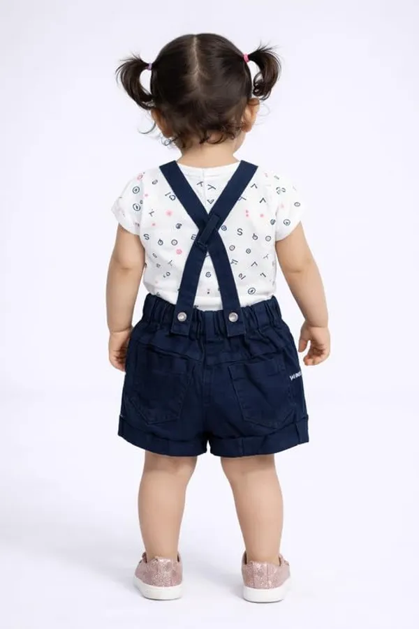Baby_Girl_Denim_Dungaree_Set_With_Hosiery_Top
