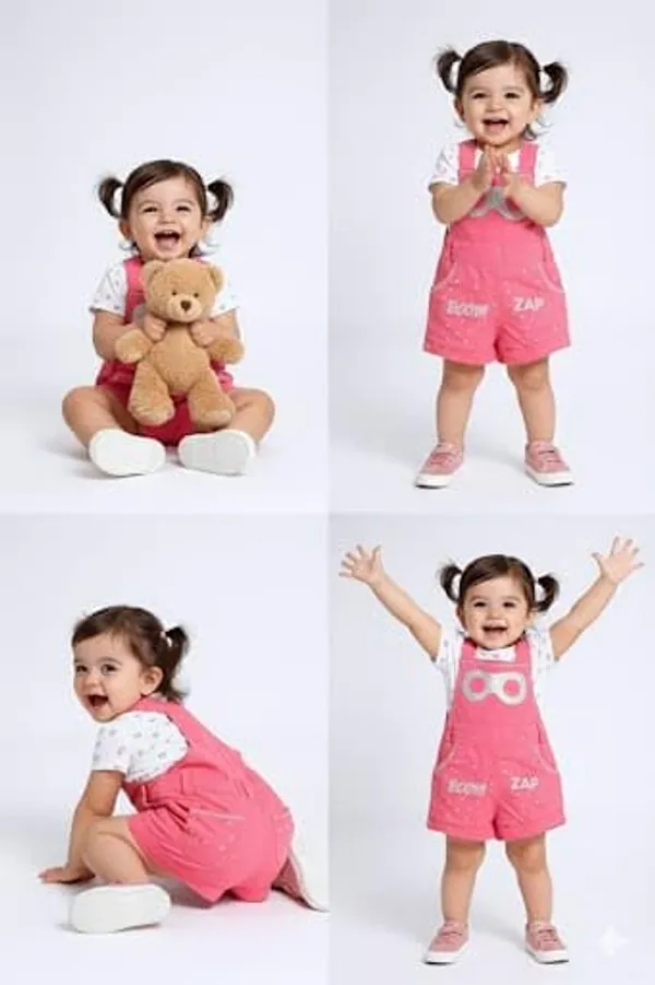 Baby_Girl_Denim_Dungaree_Set_With_Hosiery_Top