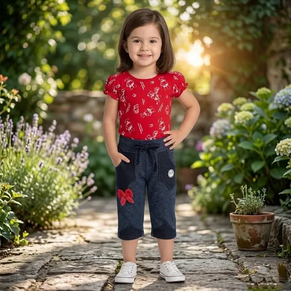 Girls_Cotton_Top_With_Capri_Pants_Set