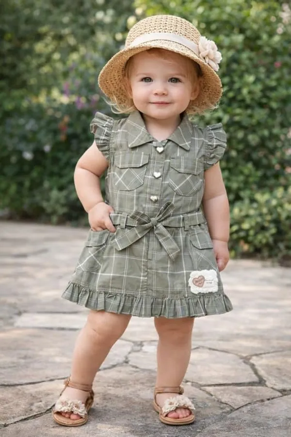 Girls_Cotton_Shirt_Dress_With_Belt