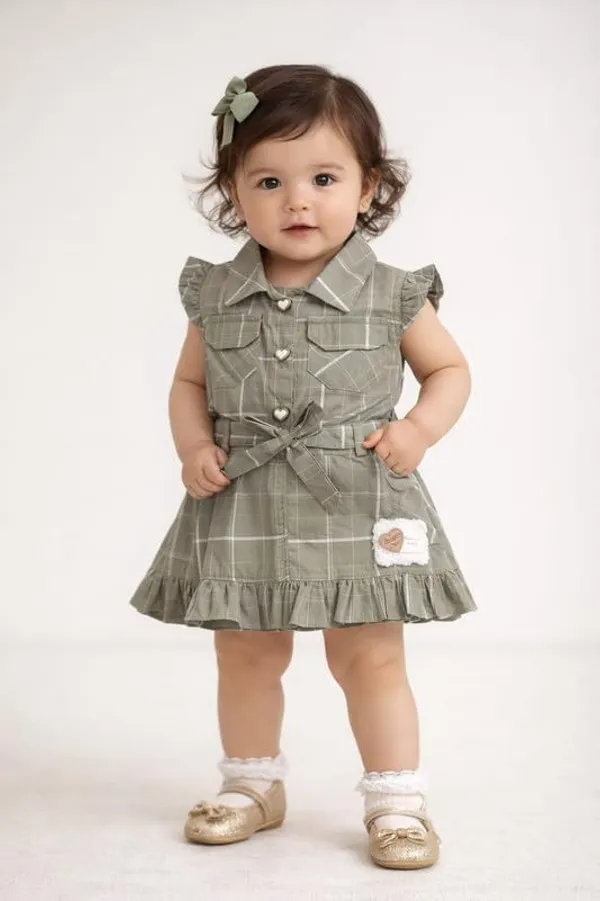 Girls_Cotton_Shirt_Dress_With_Belt