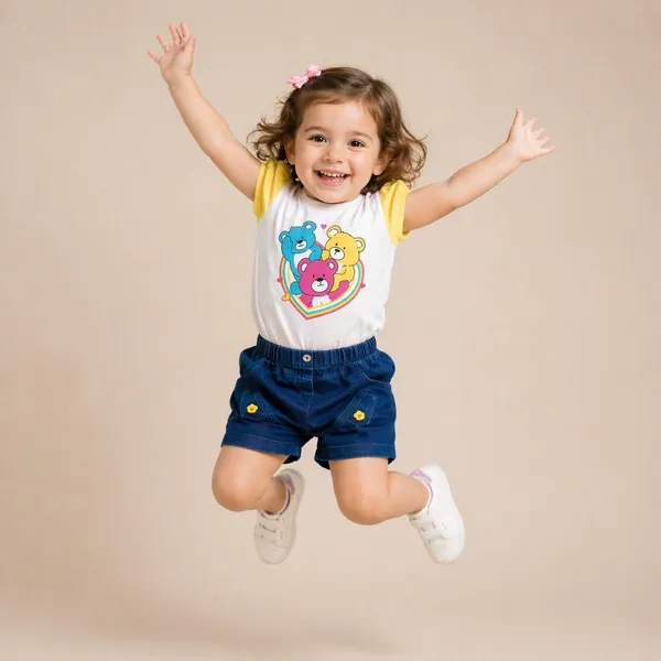 Girls_Cotton_Top_And_Denim_Shorts_Set