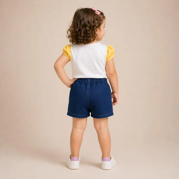 Girls_Cotton_Top_And_Denim_Shorts_Set