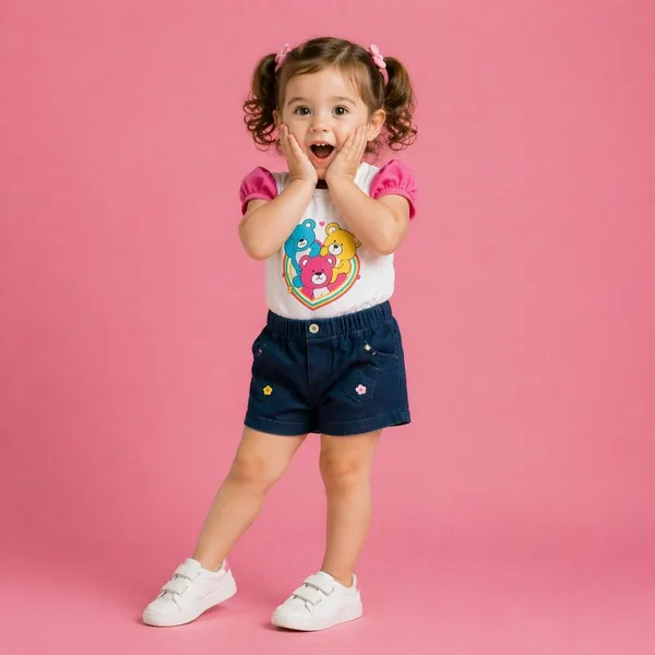 Girls_Cotton_Top_And_Denim_Shorts_Set