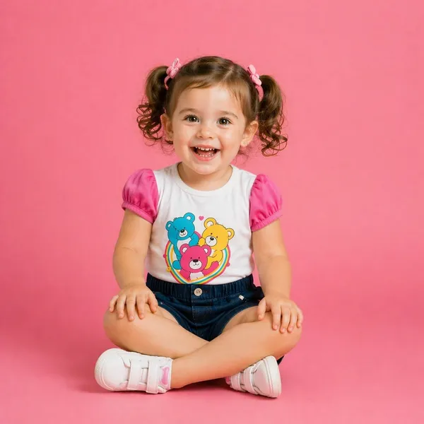 Girls_Cotton_Top_And_Denim_Shorts_Set