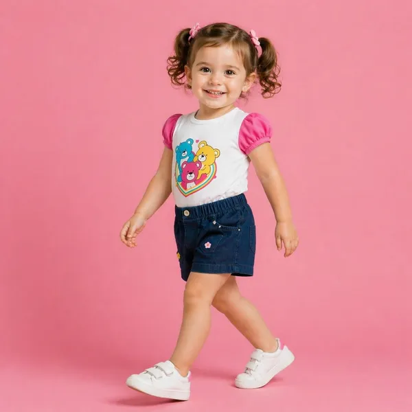 Girls_Cotton_Top_And_Denim_Shorts_Set