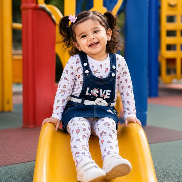 Denim_Dungaree_Skirt_With_Top_And_Pant_Set_For_Baby_Girls