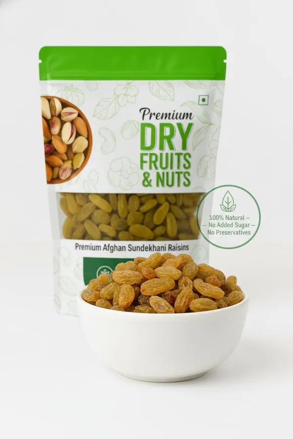 Premium_Afghani_Kandhari_Kishmish_(Green_Raisins)_250g_,_Naturally_Sweet_&_Seedless_,_Rich_in_Iron_&_Antioxidants_,_Healthy_Snack_for_Digestion_&_Immunity_,_100%_Pure_&_Natural_,_Resealable_Pouch