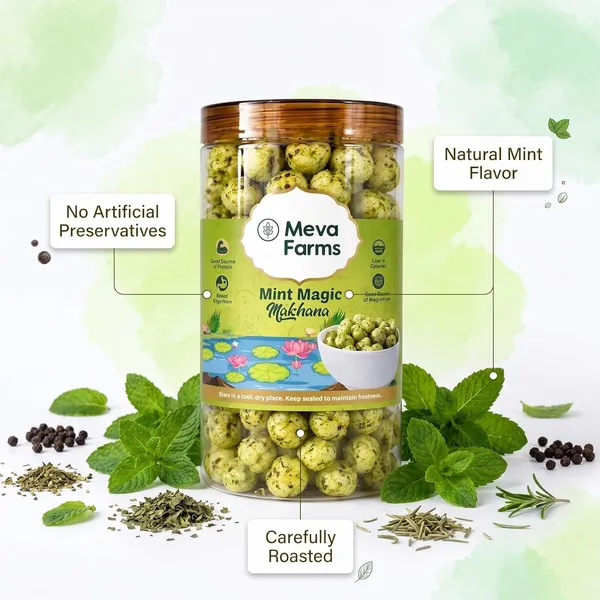 Meva_Farms_Mint_Magic_Makhana_High_Protein_Snack_Low_Calorie_Rich_In_Magnesium_Boosts_Digestion_70g