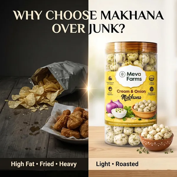 Meva_Farms_Cream_Onion_Flavored_Makhana_70g_Crunchy_Roasted_Fox_Nuts_Light_Healthy_Snack_Rich_In_Protein_Low_Calories