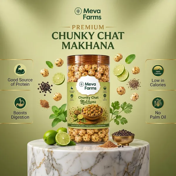 Meva_Farms_Cheesy_Delight_Roasted_Makhana_70g_&_Chunky_Chat_Masala_Roasted_Makhana_70g_(140g)_|_Combo_Pack_|_Healthy_Snack_|_High_Protein,_Low_Calorie_|_Gluten_Free_|_Roasted_Lotus_Seeds_|_No_Palm_Oil