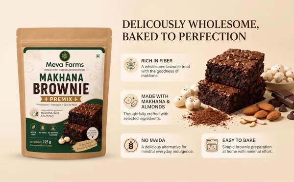 Meva_Farms_Makhana_Brownie_Premix_125g_Chocolate_Brownie_Baking_Mix_Made_With_Makhana_Powder_Oats_Flour_Almond_Flour_Easy_Homemade_Brownies_Quick_Baking_Premix