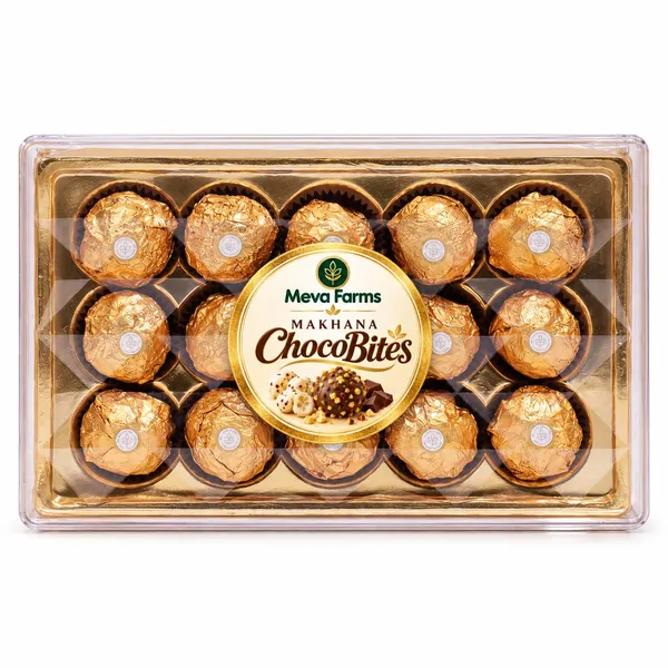 Makhana_chocolate_Truffles,_Box_of_15