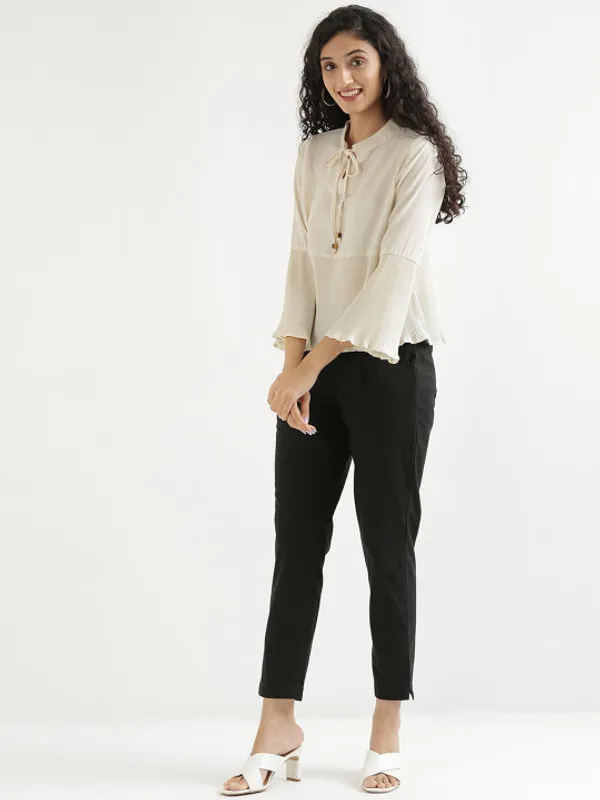 Black_Mid-Rise_Cotton_Trousers_For_Women