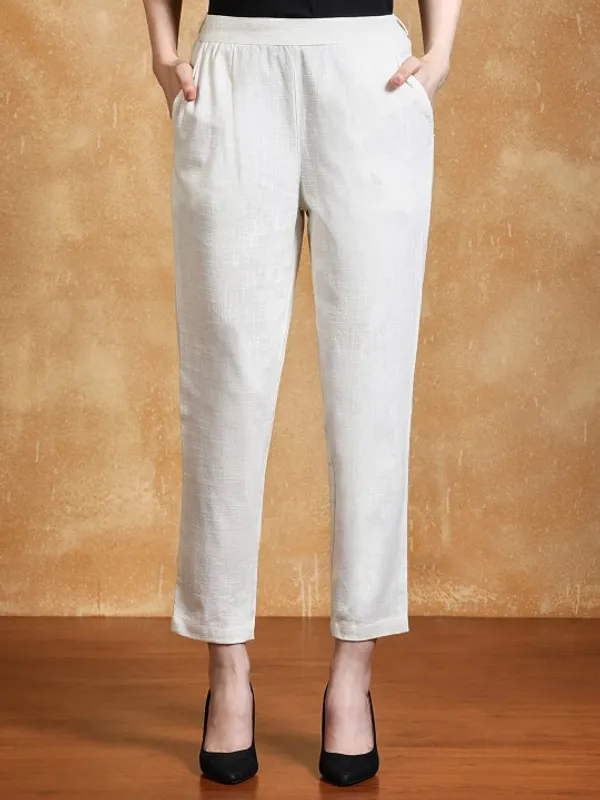 Off-White_Trousers_For_Women