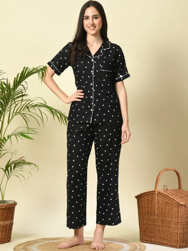 Black_Printed_Night_suit_For_Women