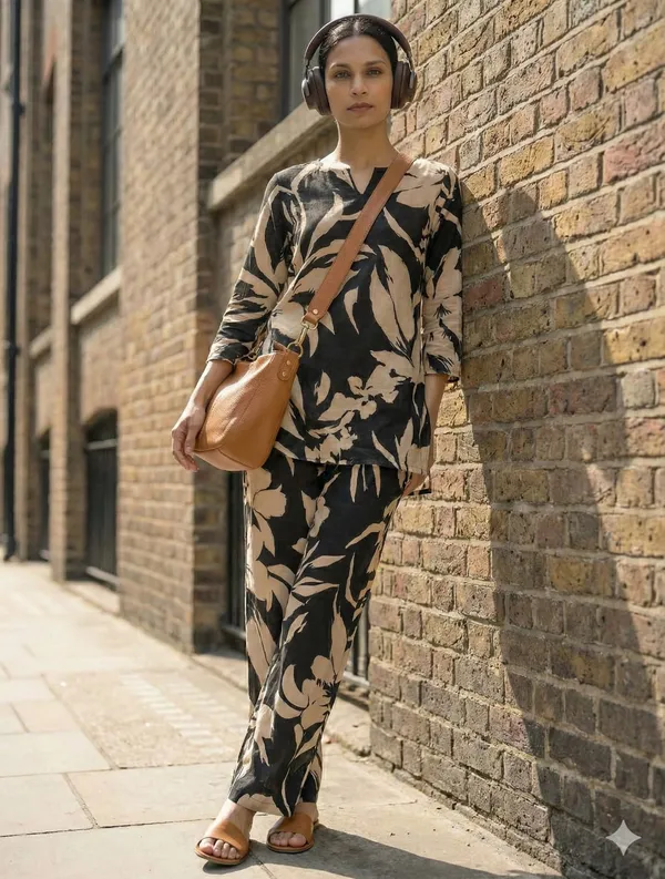 Women’s_Black_Printed_Kurta_&_Pant_Co-Ord_Set_for_Office_&_Daily_Wear