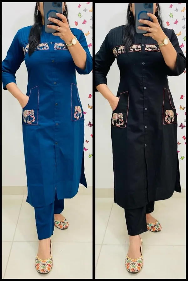 Beautiful_Stylish_design_kurta_for_Girls_and_Women's