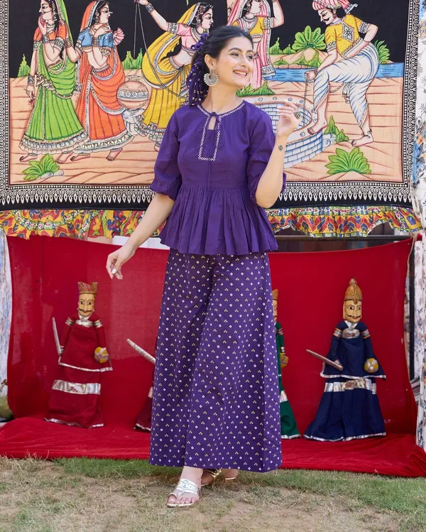 Purple_Beautiful_Trendy_Kurta_Palazzo_Set__For_Women