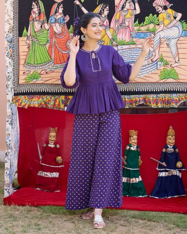 Purple_Beautiful_Trendy_Kurta_Palazzo_Set__For_Women