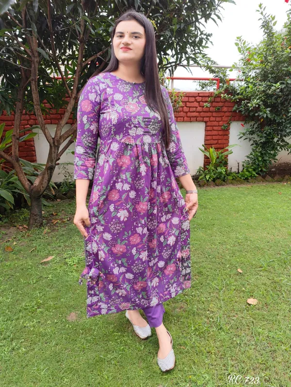 Purple_Beautiful_Trendy_Kurta_Set__For_Women