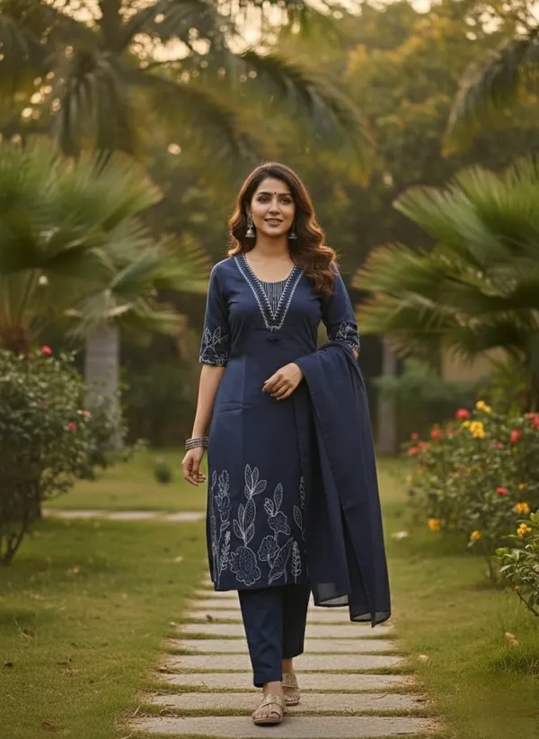 Beautiful_Trendy_Kurta_and_Pant_with_dupatta_for_Girls_and_Women's