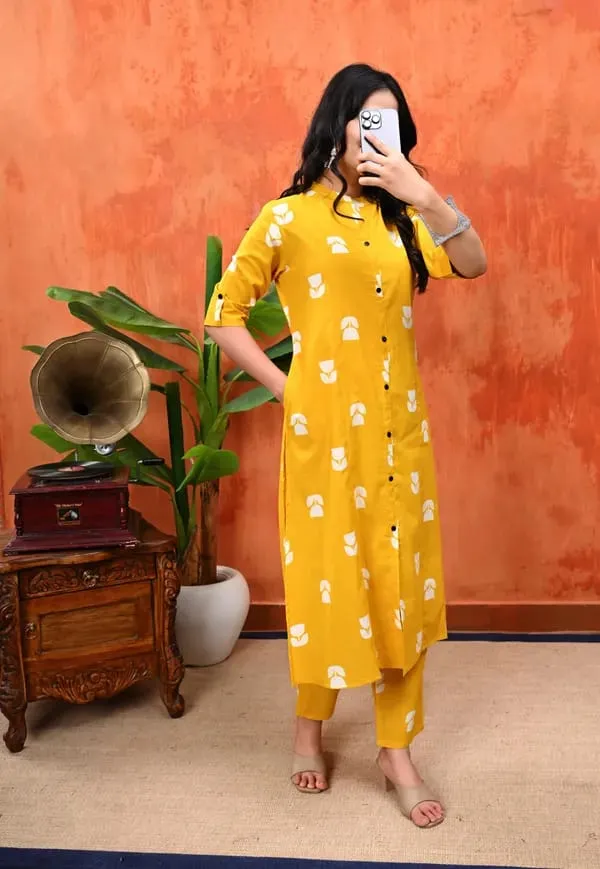 Beautiful_stylish_design_work_kurta_and_pant_For_Girls_and_Women's